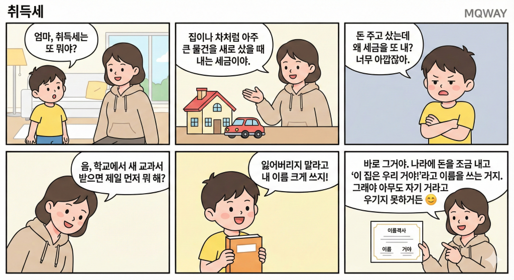 [취득세]을 자녀에게 설명하는 법