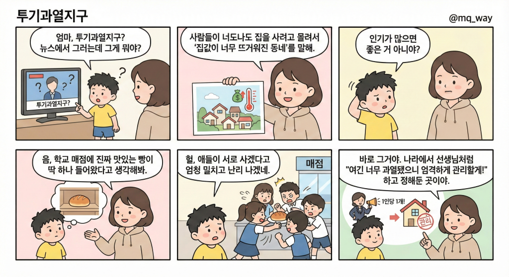 [투기과열지구]을 자녀에게 설명하는 법