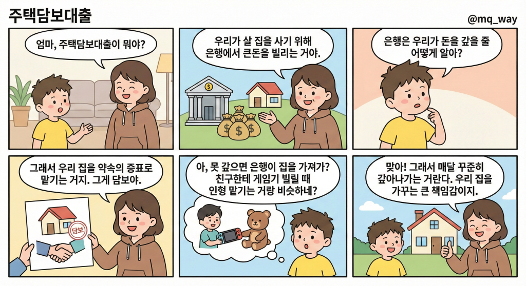 [주택담보대출]을 자녀에게 설명하는 법