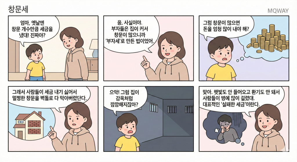 [창문세]을 자녀에게 설명하는 법