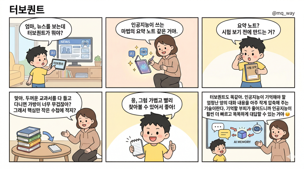 [터보퀀트]을 자녀에게 설명하는 법
