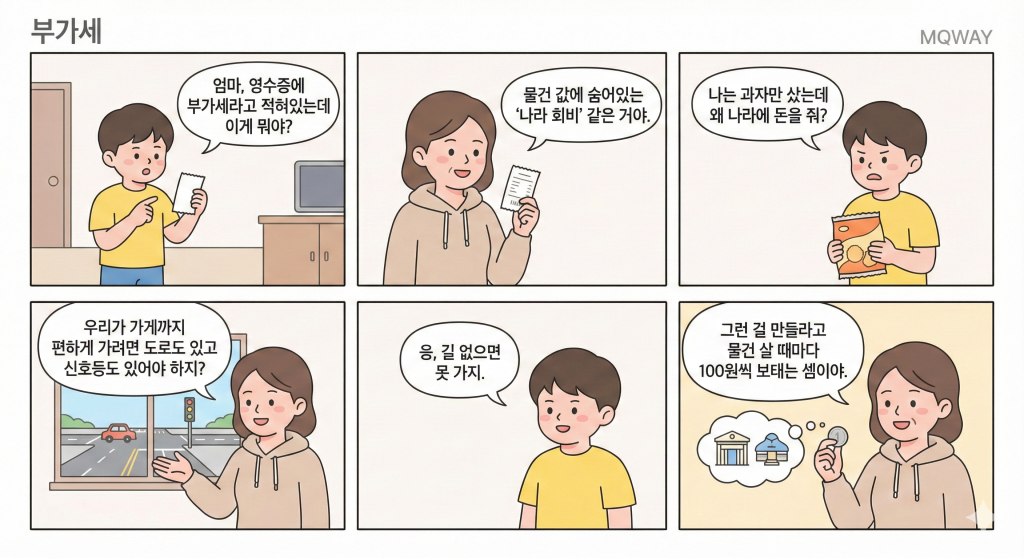 [부가세]을 자녀에게 설명하는 법
