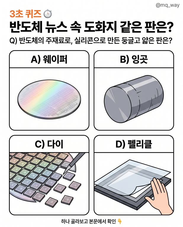 반도체 뉴스 볼 때마다 비슷한 단어가 너무 많아서 헷갈리시죠