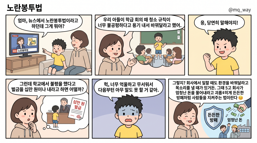 [노란봉투법]을 자녀에게 설명하는 법
