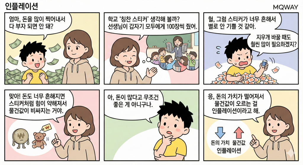[인플레이션]을 자녀에게 설명하는 법