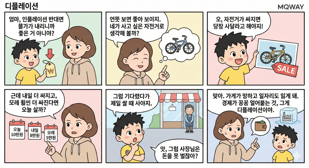 [디플레이션]을 자녀에게 설명하는 법