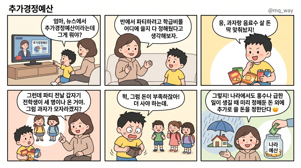 [추가경정예산]을 자녀에게 설명하는 법