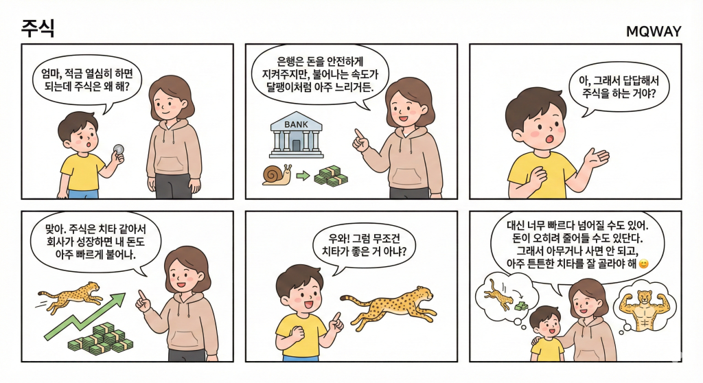 [주식]을 자녀에게 설명하는 법