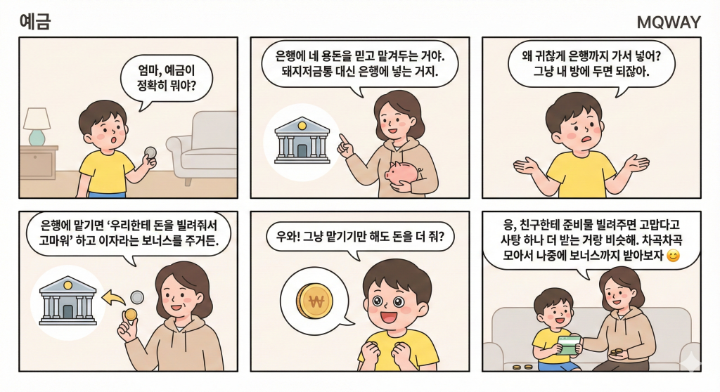 [예금]을 자녀에게 설명하는 법
