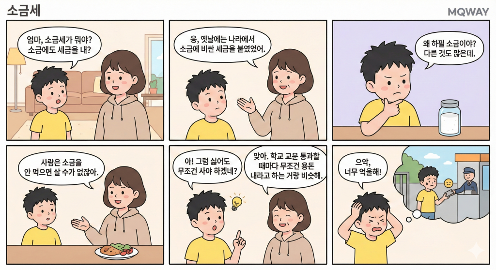 [소금세]을 자녀에게 설명하는 법