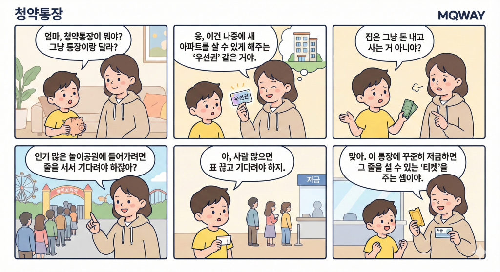 [청약통장]을 자녀에게 설명하는 법