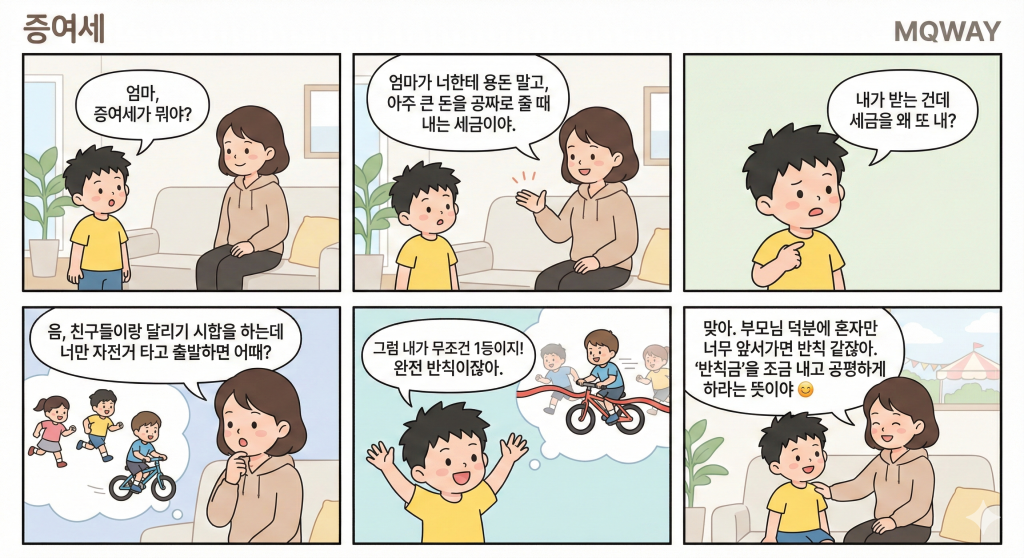 [증여세]을 자녀에게 설명하는 법