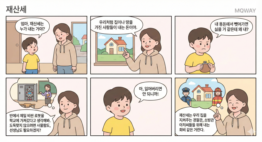 [재산세]을 자녀에게 설명하는 법