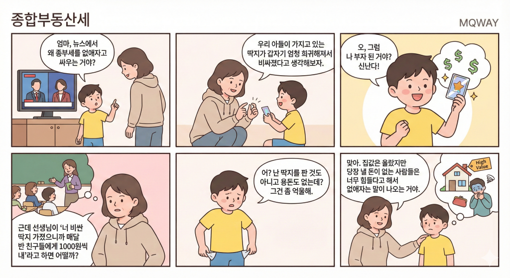 [종합부동산세]을 자녀에게 설명하는 법