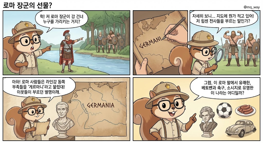 🕵️‍♀️ 로마 장군이 지어준 이름은?