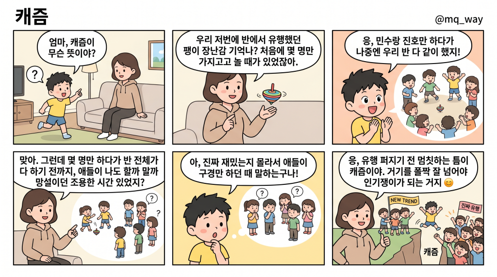 [캐즘]을 자녀에게 설명하는 법