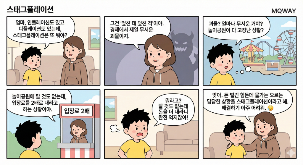 [스태그플레이션]을 자녀에게 설명하는 법