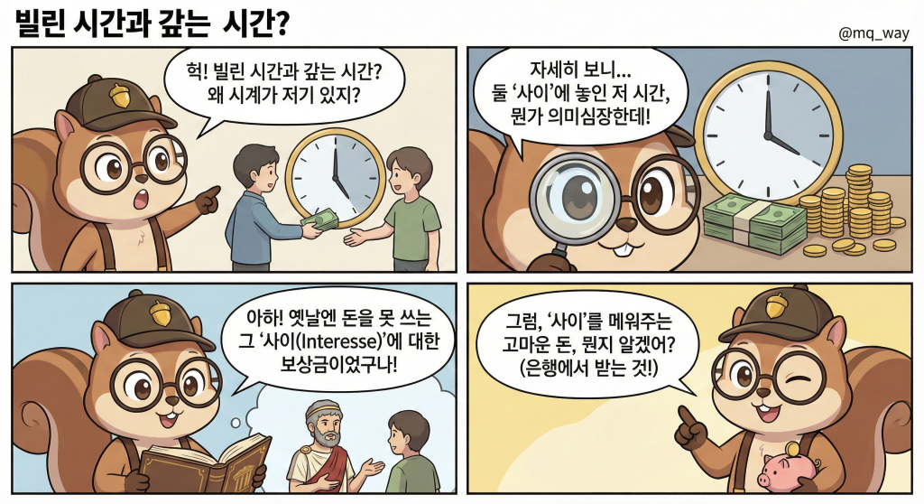 🕵️‍♀️ 돈을 빌려준 시간과 갚는 시간, 그 사이엔 무엇이?